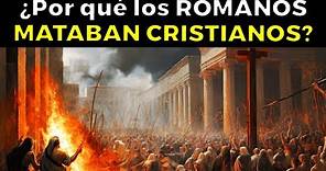 El origen de las PERSECUCIONES a los CRISTIANOS en el IMPERIO ROMANO