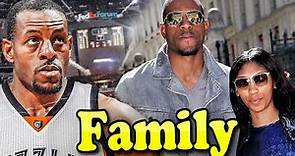 Andre Iguodala Family With Daughter,Son and Wife Christina Gutierrez 2020