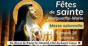 Fêtes de sainte Marguerite-Marie 2021 - messe solennelle - Samedi 16 octobre