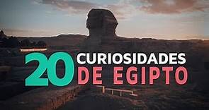 20 Curiosidades de Egipto | El país de los faraones 🇪🇬