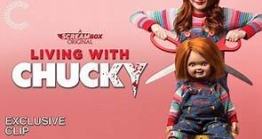Living with Chucky | Exclusive Clip (Kyra Elise Gardner & Fiona Dourif Growing up with Chucky)