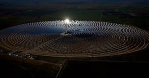 La centrale solare spagnola
