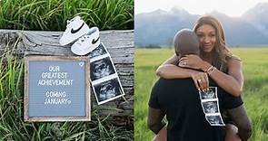 IN PHOTOS: NFL reporter Maria Taylor reveals first pregnancy in heartfelt video