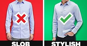 Wear Your Shirt Untucked And Look Amazing! Tucked Vs Un-Tucked (The 3 Rules!)