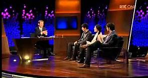 Colin Morgan, Katie McGrath and Eoin Macken on The Late Late Show