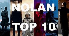 Christopher Nolan's Top Ten Films Ranked