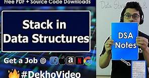 Introduction to Stack in Data Structures