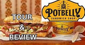 Potbelly Sandwich Shop - Sub Sandwich Restaurant - Tour, Potbelly Review, Potbelly Menu! in 4K!