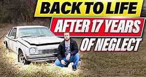 Abandoned for 17 years- 1980 Chevy Monza - Will it run??