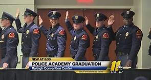 Latest crop of Raleigh police officers graduate