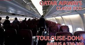 QATAR AIRWAYS TOULOUSE DOHA CLASSE ECO