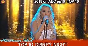 Gabby Barrett sings “Colors of the Wind” BRINGS STARDOM Disney Night American Idol 2018 Top 10