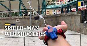 Man creates fully functional Spider-Man web shooter