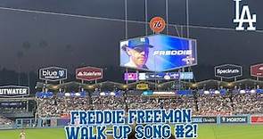 2023 FREDDIE FREEMAN LIVE WALK-UP SONG #1! | 2023 Dodgers Postseason Baseball