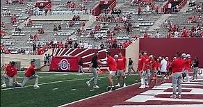 Watch Kyle McCord warm up as Ohio State’s starting quarterback against Indiana