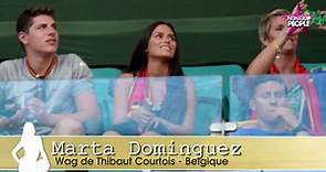 Euro 2016 - Belgique - Suède : découvrez Marta Dominguez, la Wag de Thibault Courtois