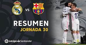 Resumen de Real Madrid vs FC Barcelona (2-1)