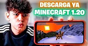 Cómo Descargar MINECRAFT 1.20 para ANDROID APK (GRATIS) ✅