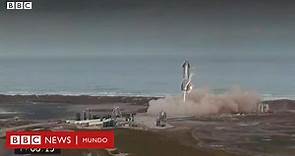 Starship de SpaceX: el cohete que planea llevar astronautas a la Luna aterriza con éxito por primera vez - BBC News Mundo
