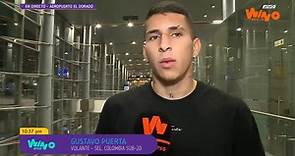 Gustavo Puerta previo a su viaje a Alemania