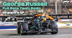 George Russell Full Race Team Radio | 2023 Singapore Grand Prix