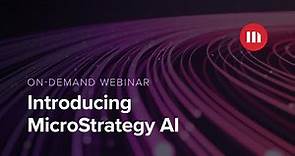 Introducing MicroStrategy AI
