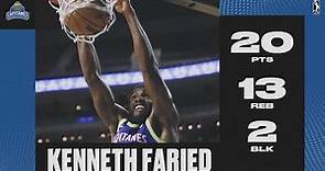 Kenneth Faried Records 20 PTS & 13 REB Double-Double In Season Debut!