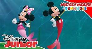 Mickey Mouse Funhouse: Una aventura acuática | Disney Junior Oficial