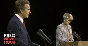 Bush vs. Ferraro: The 1984 vice presidential debate