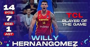 Willy HERNANGOMEZ 🇪🇸 | 14 PTS | 7 REB | 1 AST | TCL Player of the Game vs. Georgia
