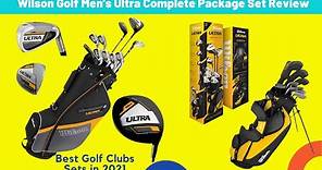 Wilson Golf Men's Ultra Complete Package Set Review 2023 || Best Golf Clubs Sets in 2023
