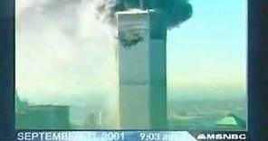 Live TV Footage of 9/11 (Second Plane hit, Collapse of Towers) World Trade Center Coverage