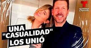 Diego Simeone y Carla Pereyra: Una "casualidad" los unió | Telemundo Deportes