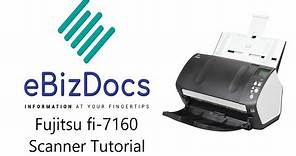 Scanning with your Fujitsu fi-7160 Scanner