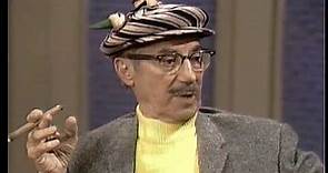 Groucho talks about dirty entertainment