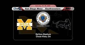 San Diego Mesa College vs Southwestern College Men's Football, Saturday, 6:00 pm, 10/28/23
