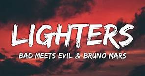 Bad Meets Evil & Bruno Mars - Lighters (Lyrics)
