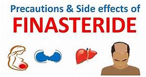 Finasteride - Precautions & side effects