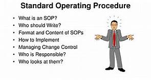 PPT - Standard Operating Procedure PowerPoint Presentation, free download - ID:730434