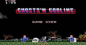 Ghost and Goblins arcade: Gameplay en español | Máquina recreativa de CAPCOM (1985)