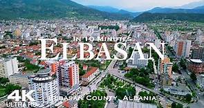 ELBASAN 🇦🇱 Drone Aerial 4K | Albania Shqipëria #elbasan