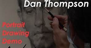 Portrait Drawing Demo by Dan Thompson