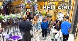 [4K]🇮🇹 Walking tour of Bellagio, Lake Como, Italy & Villa del Balbianello💗 Apr. 2023