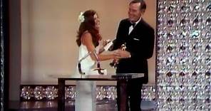 Gig Young winning Best Supporting Actor for "They Shoot Horses, Don't They?"