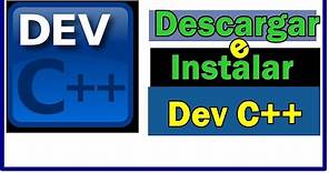 Instalar y Descargar Dev-C++ para Windows