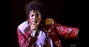 Michael Jackson - "Beat It" live Bad Tour in Yokohama 1987 - Enhanced - High Definition