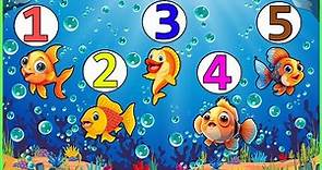 12345 Number Song | 123 Numbers | Number Names | 1 To 10 | Counting for Kids | Learn to Count Video