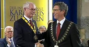Van Rompuy recibe el premio Carlomagno 2014