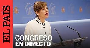 DIRECTO | Ruedas de prensa desde el Congreso de los Diputados | EL PAÍS