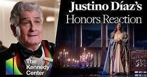 Justino Díaz on Receiving a Kennedy Center Honor